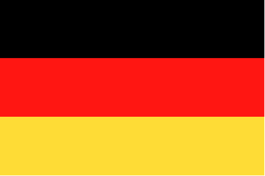 Deutschlabd Flagge Sparche Auswählen